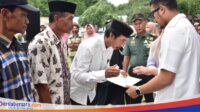 1.100 Sertifikat Tanah Program PTSL Diserahkan Bupati ke Masyarakat Tellulimpoe