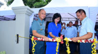 Danlantamal VI Bersama Ketua Yasbhum Resmikan 20 unit Rumah, Hasil Program Bedah Rumah