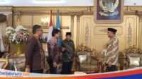 Jelang Hari Jadi Sidrap, Dollah Mando Temui Gubernur Sulsel