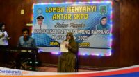 Kepala Bappeda Sidrap Juara Satu Lomba Nyanyi Antar SKPD