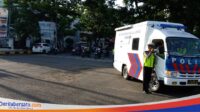 Melalui Penerangan Keliling, Sat Lantas Polres Bone Sampaikan Edukasi Lalu Lintas