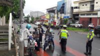 Satlantas Polres Gowa Tindak Puluhan Pelanggar pada Operasi Rutin Hari ini