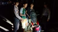Giat Patroli Malam Polsek Pattallassang Guna Redam ki Aksi Kejahatan