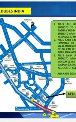 Jelang Aksi FPI, Polisi Siapkan Pengalihan Rute di Depan Kedubes India