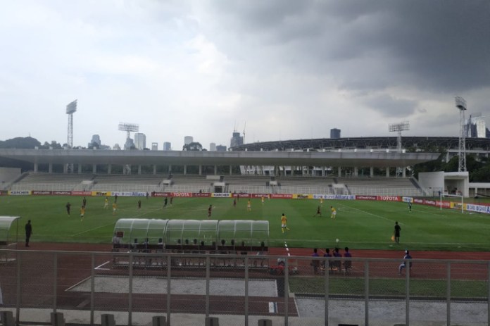 Kondisi Stadion Madya Saat PSM Menjamu Kaya FC
