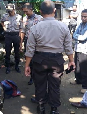 Wakapolsek Pattallassang Pimpin Anggota Datangi TKP Pencurian