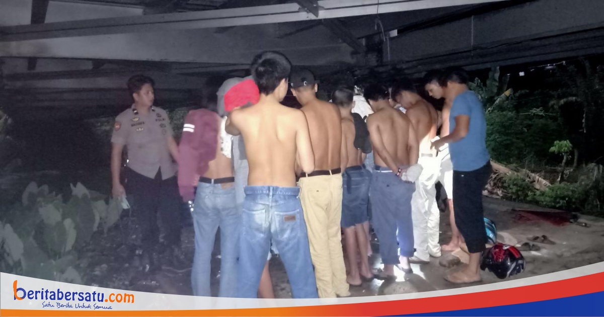 Berpesta Miras di Kolong Jembatan, Sembilan Pemuda di Lutra Diamankan Polisi