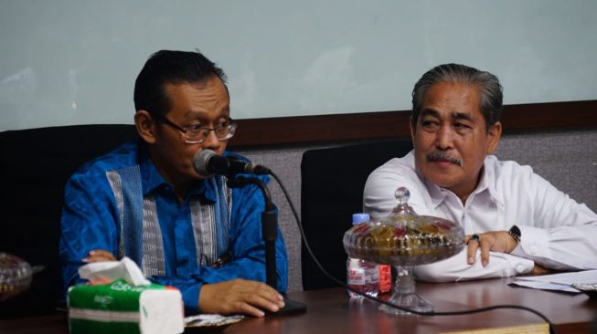Dollah Mando Terima Kunjungan Kepala Perwakilan BPK Sulsel