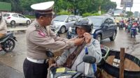 Himbauan Dialogis Kanit Dikyasa Sat Lantas Polres Gowa Tentang Penggunaan Helm SNI