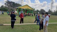 Jadi Tuan Rumah Perlombaan MTQ ke 31 Tingkat Kabupaten Pinrang, Polsek Patampanua Lakukan Kerja Bakti