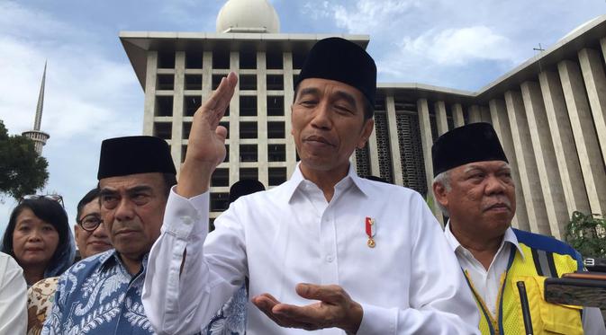 Jokowi Akan Bangun ‘Terowongan Silaturahmi’ Bawah Tanah dari Istiqlal ke Katedral