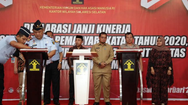 Pemkot Bersama Lapas Makassar Wujudkan ki Wilayah Bebas Korupsi