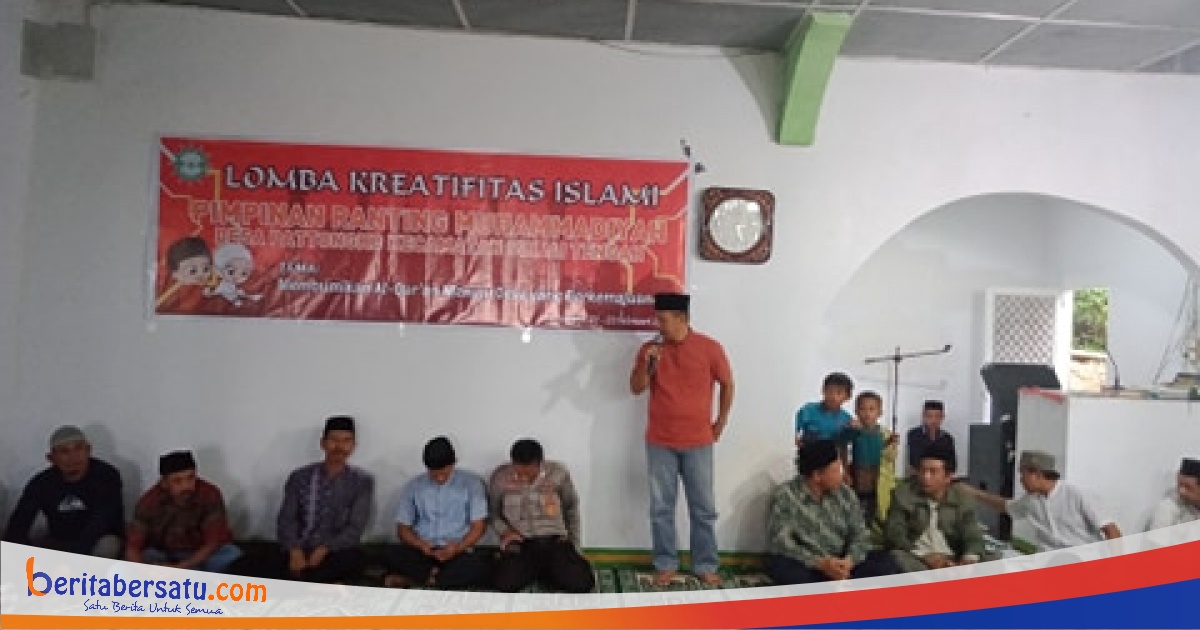 Pimpinan Ranting Muhammadiyah Desa Pattongko Adakan Lomba Kreatifitas,Ini Yang Di Lombakan