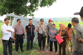 Polres Pinrang Lakukan Pengamanan Eksekusi Tanah Sawah
