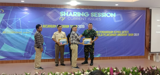 Pushidrosal Raih Penghargaan dari KPPN Jakarta I