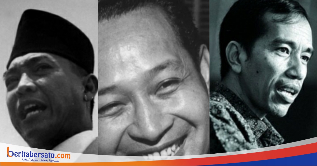 Soeharto Presiden Paling Disukai Rakyat, Jokowi Ungguli Soekarno, Benarkah?