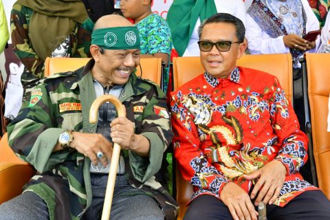 Sumangena, Nurdin Abdullah Lepas Long March GP Ansor