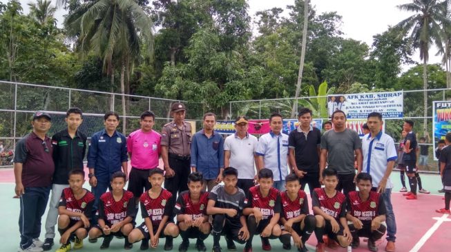 Wakil Bupati Sidrap Tutup Turnamen Pelajar Cup I IPMI Cabang Dua Pitue Sidrap
