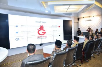 Adnan Purichta Ichsan Launching Logo Baru Humas Pemda Gowa