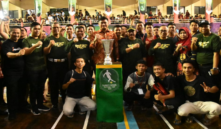 Bupati Gowa Futsal Cup 2020 Resmi Dibuka. Hadiah Puluhan Juta Menanti