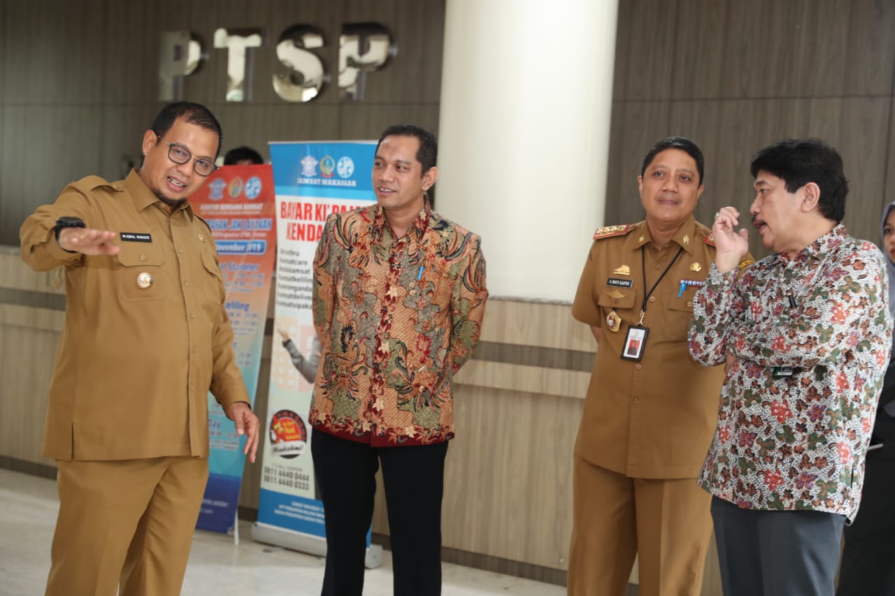 KPK Apresiasi Sistem Layanan Publik Dinas PTSP Kota Makassar
