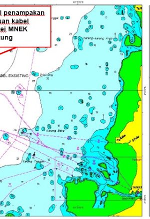 Pushidrosal Temukan Kabel Bawah Laut Tak Bertuan di Selat Gelasa
