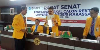Senat UNM Tetapkan 4 Bakal Calon Rektor Periode 2020-2024