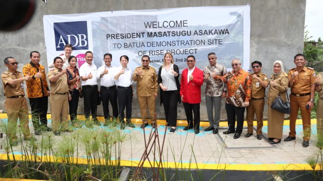 Sinergi Pemkot Makassar Dan ADB Tuntaskan ki Kawasan Kumuh